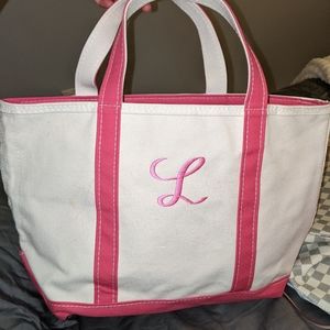 L.L. Bean Boat and Tote 'L'